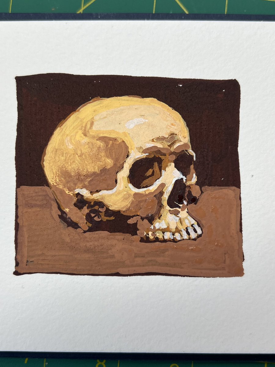 「Two 30 minute skull studies, Posca marke」|Paul Heastonのイラスト