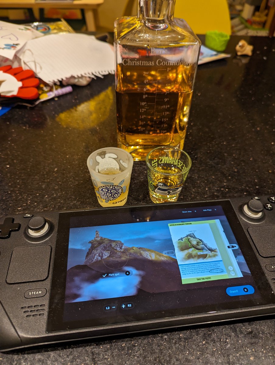 Is this the way to enjoy A Highland Song <a href="/inkleStudios/">inkle is EXPELLED!</a> ? Old Pulteney single malt :)