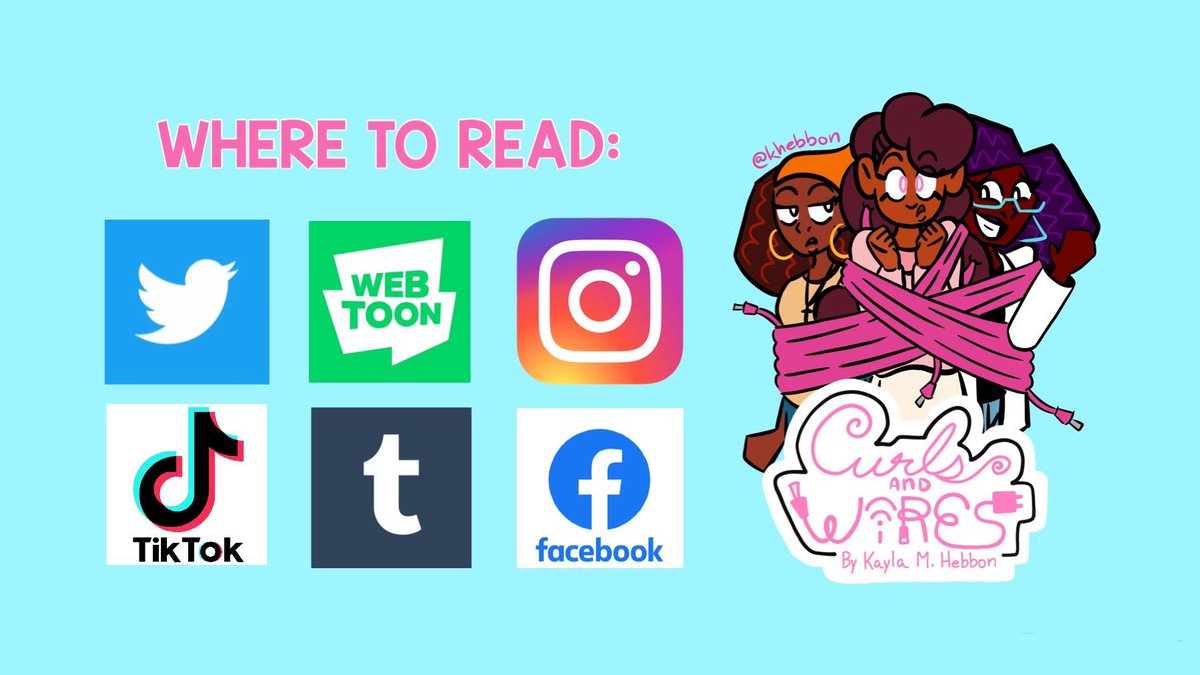 HebbonM's tweet image. My name’s Kayla Hebbon and I’m a self-published author (Anything But Ordinary: The Beginning) and webcomic creator (Curls and Wires) I’m an aspiring screenwriter + producer who’s currently majoring in Communications! I also love drawing cartoons and fan art 💕