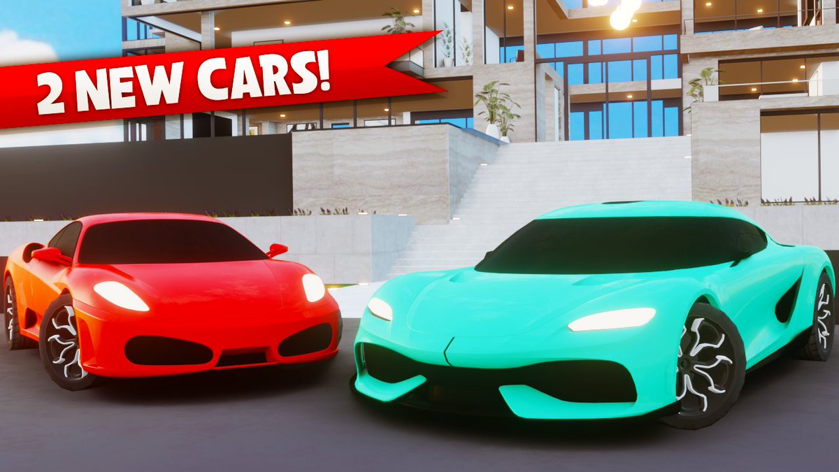 2 MORE NEW CARS have been added to Millionaire Mansion Tycoon!