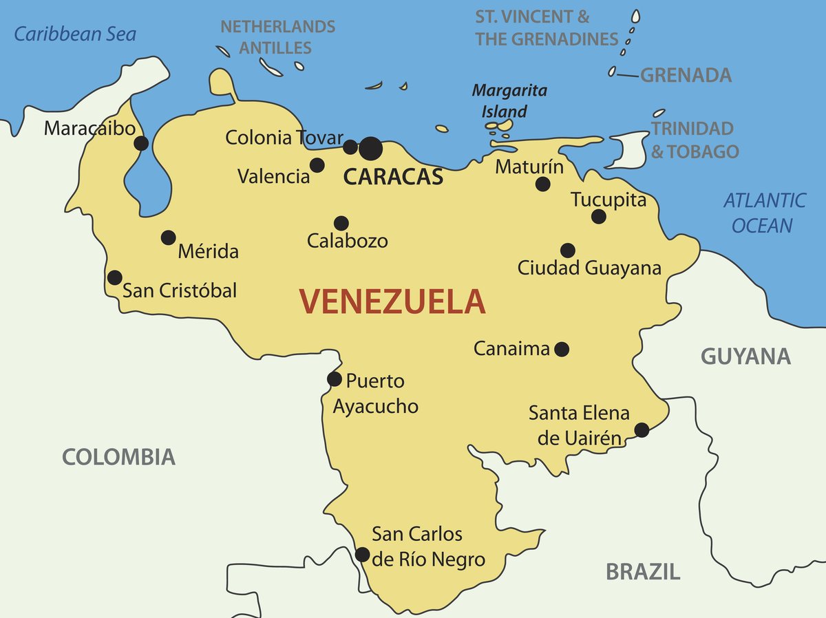 ベネズエラが「新しい地図」を発表。隣国ガイアナの国土の7割を自国領に塗り替える
https://t.co/t51iHJnTLY

ガイアナ政府はこうした動きを「差し迫った脅威」と強く批判しています

写真:AFP=時事、Getty Images、マドゥロ大統領の公式X 