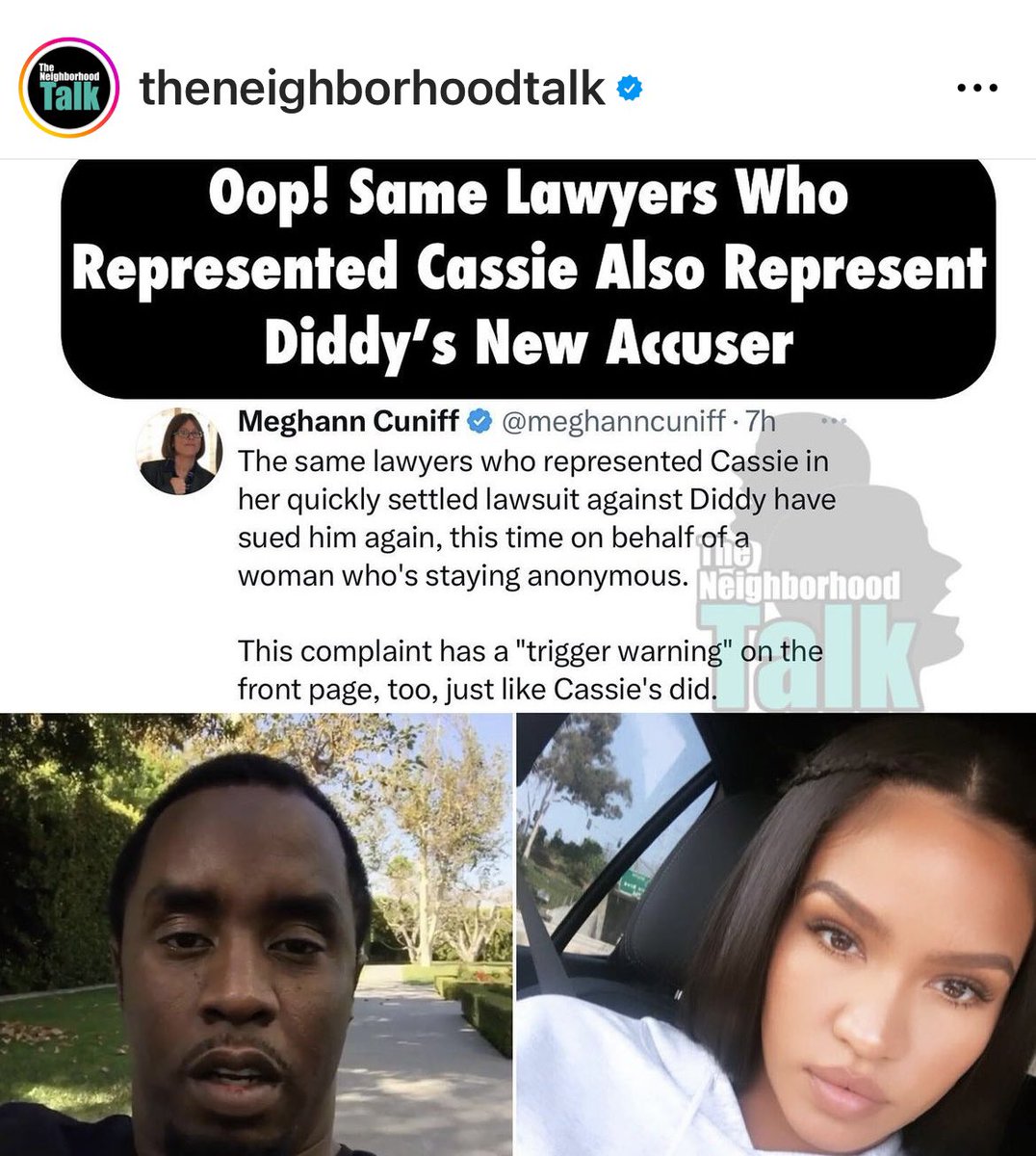 The same attorney as Cassie…hmmmm! Another RKELLY case, but carry on 💅🏽💅🏽