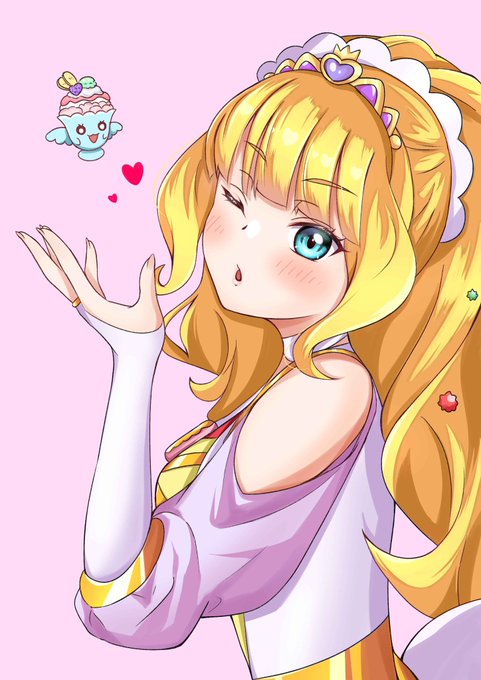 キュアフィナーレ いろいろあって誕生日に間に合わなかった絵。 #キュアフィナーレ #菓彩あまね
