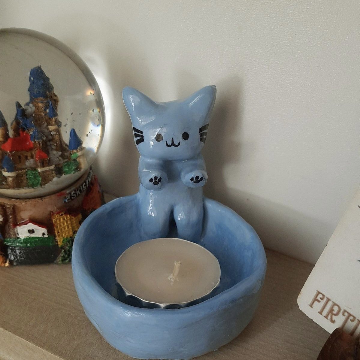 gatitosentiment's tweet photo. Gatito Sentimental inspired candle holders but they keep getting more silly https://t.co/cmlFD53G2W