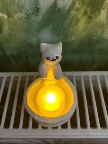 Gatito Sentimental inspired candle holders but they keep getting more silly