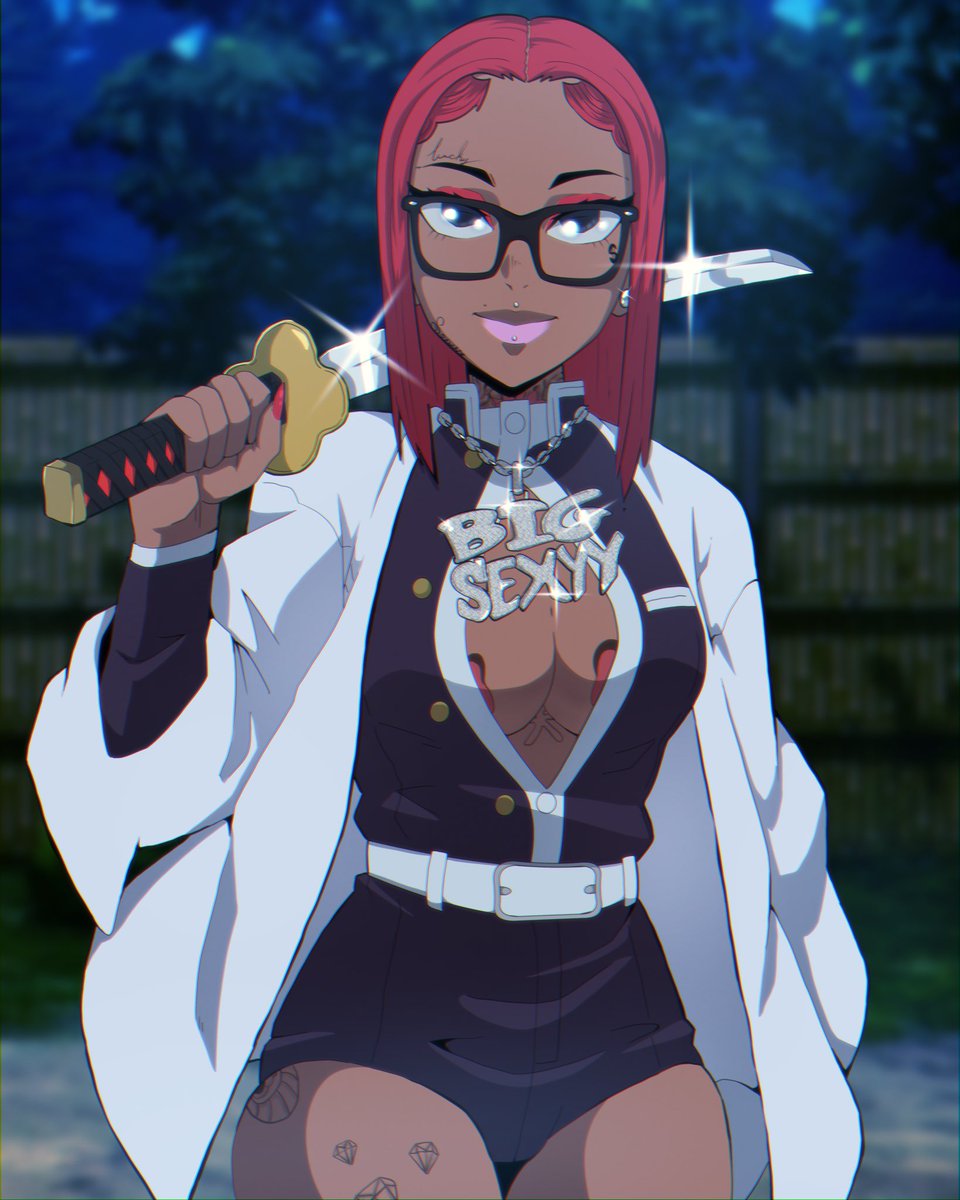 qso_art's tweet photo. Sexyy Red Demon Slayer season coming soon! https://t.co/0Gh0ZpXAKf