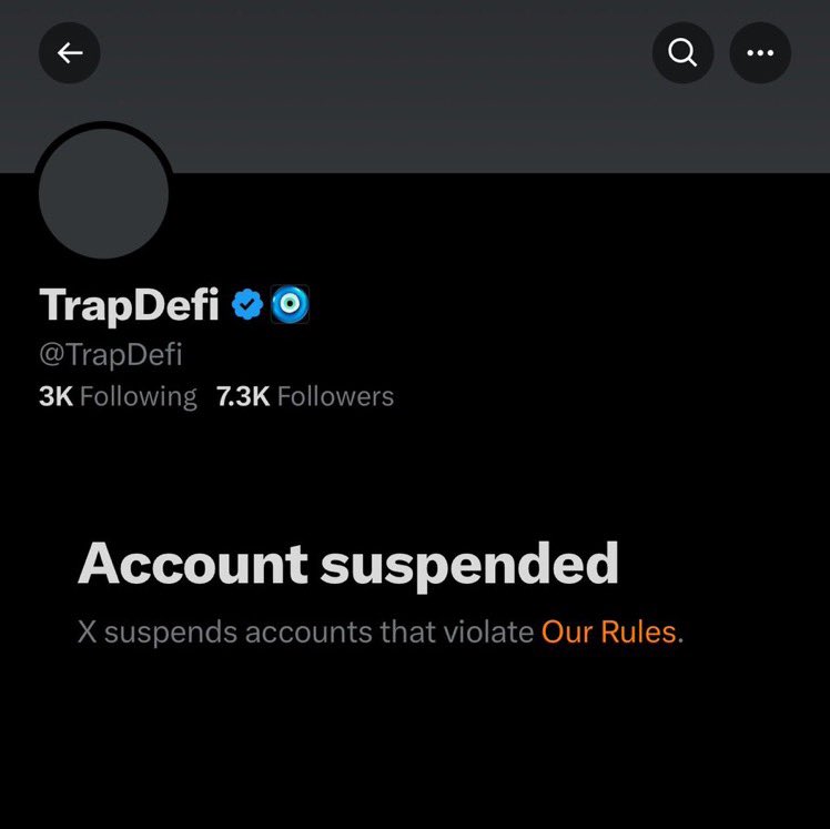 TrapDefi_ICP's tweet image. Apparently @X doesn’t want to see me winning 😒
Can yall petition to get my account back 👀
I don’t mind running it up again but damn the connections I had was golden 🥴 #FreeTrap $ICP ♾️