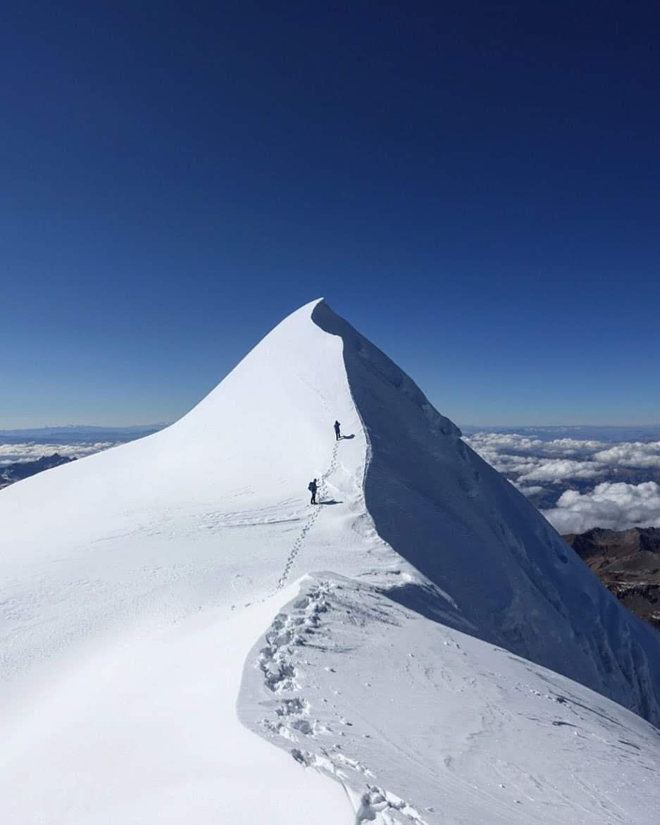 Beautiful Mountain of Salkantay 🇵🇪
#mountainclimbing #Salkantay 
#topoftheworld #mountainclimbers
#Snowmen #adrenalineatlimit