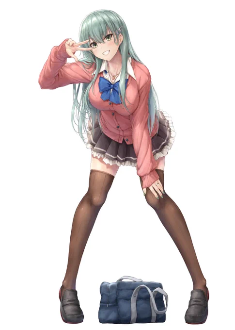 先日の美嘉とは違った形でこちらの鈴谷もちょっと楽しいアクスタになる予定です 