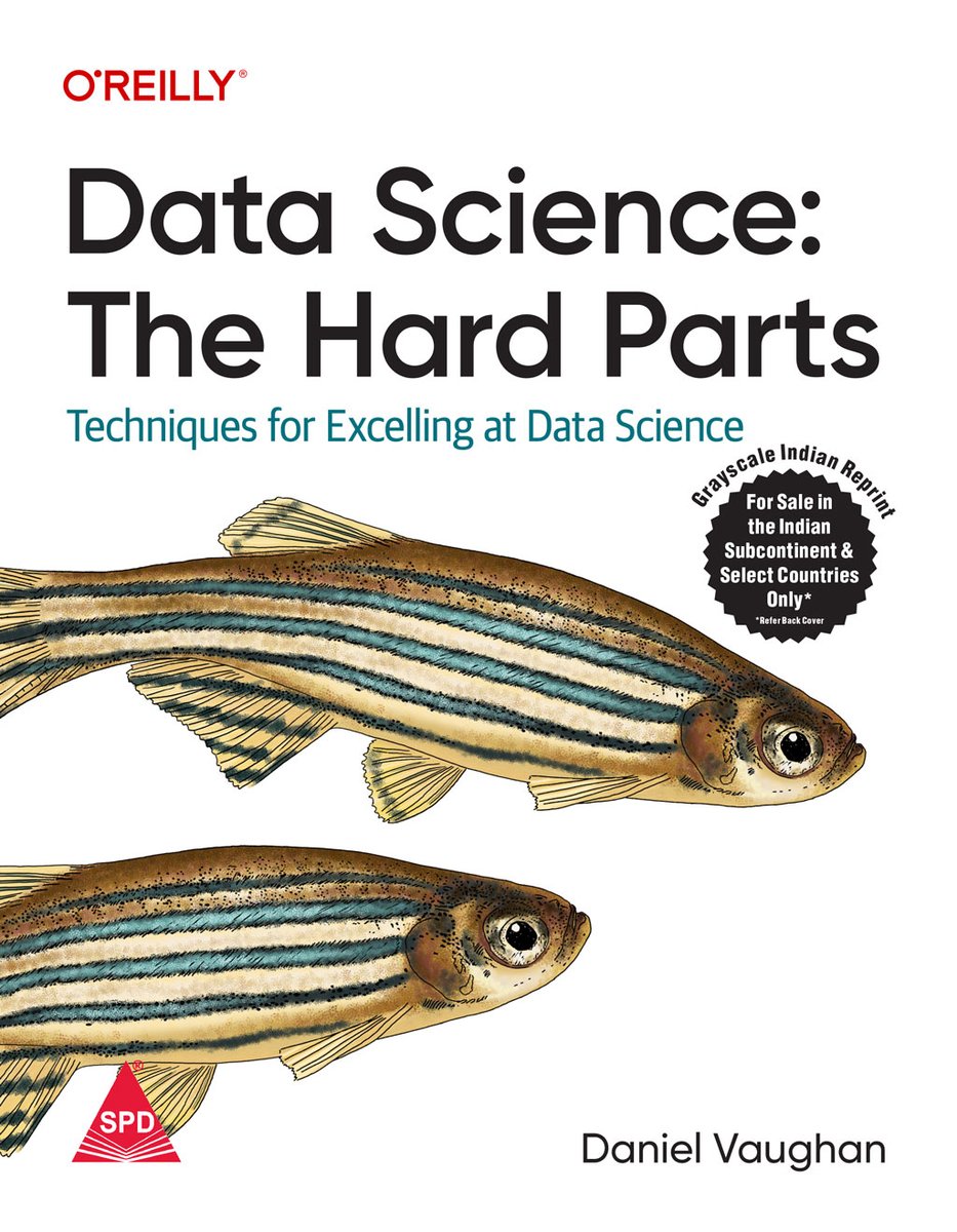 New Arrival!!! Data Science: The Hard Parts by @dvaughanc @OReillyMedia The lessons in this book make the difference between an average data scientist candidate and a qualified data scientist . Order now t.ly/tg2Gm #DataScience #shroffpublishers #oreillymedia