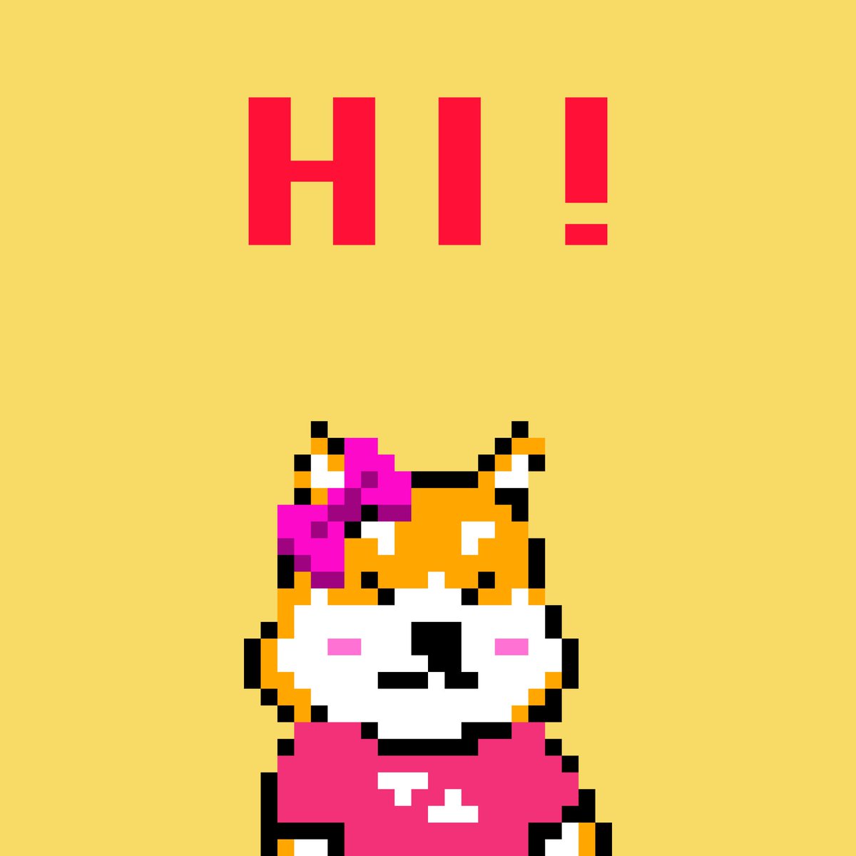 SHIBAKI_LEGACY's tweet photo. 🔸0.03 ETH, Commercial License and Printing Rights.
🔸Mint on https://t.co/EQLqBZXVMJ
🔸OpenSea Collection link https://t.co/UZDRzeqESn

#Shibaki #Pixelart #NFTs #NFTcommunity #Shiba #ShibaArmy https://t.co/GX05Bfj8Iz