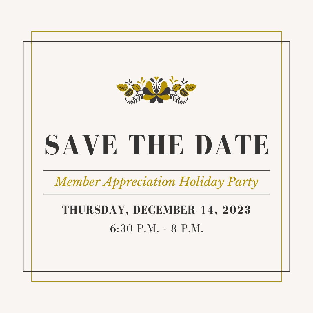 CMACTV's tweet image. ✨Tis the season for holiday joy &amp;amp; celebration. Speaking of celebrations, we are holding our annual #MemberAppreciation #HolidayParty on Thursday, Dec 14, at 6:30 p.m.! There will be food, giveaways and more! 

✨🚀RSVP at 23CMAC-HolidayParty.eventbrite.com/?aff=Social
#CommunityMedia #ShareYourStories