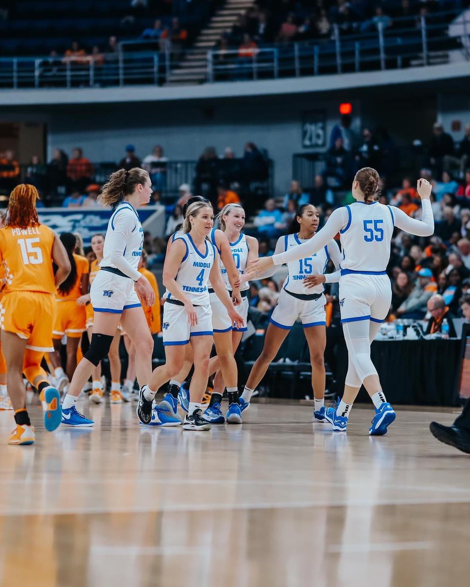 What a great TEAM win!!! Thank you Blue Raider Nation for showing up and showing out!! #ProudCoach #BLUEnited