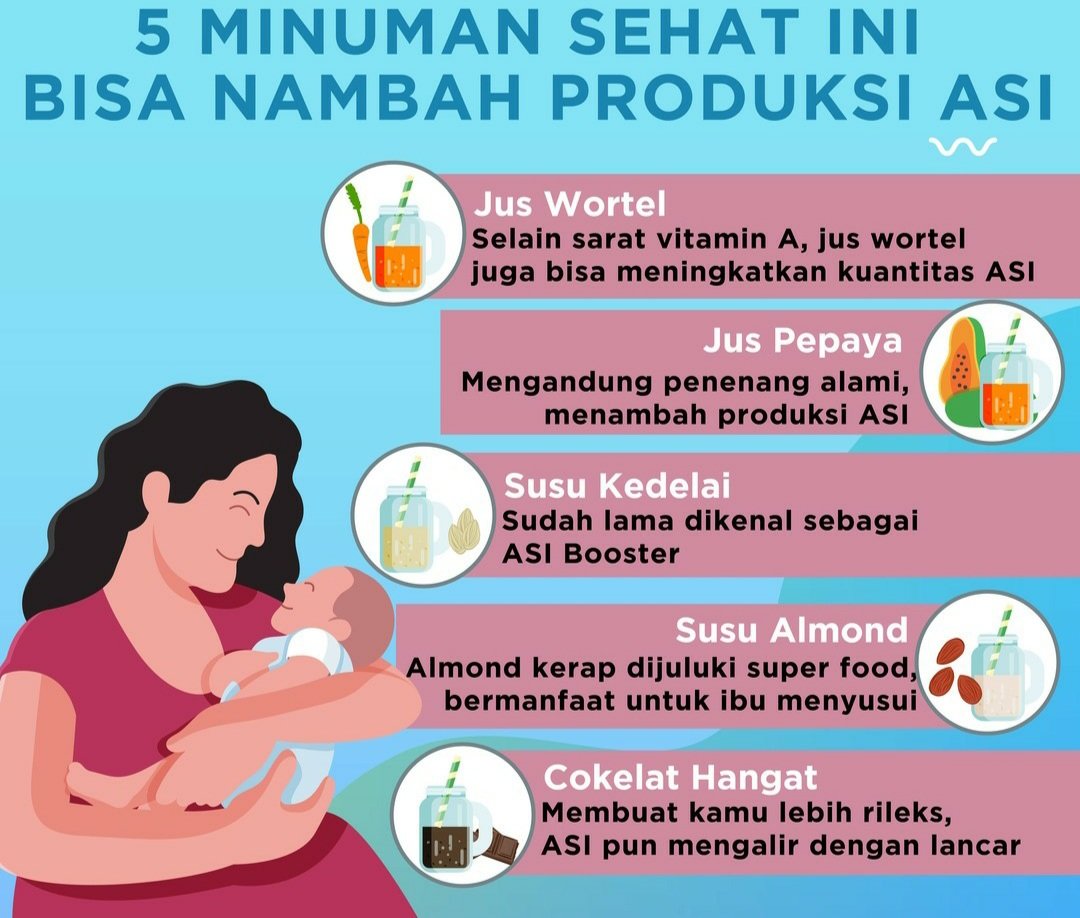 fithaindira's tweet photo. 5 minuman sehat ini bisa nambah produksi ASI https://t.co/j7P8P4KyJW