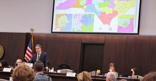 WAustin2947's tweet photo. A group of Black and Latino North Carolina voters has filed a lawsuit against the state’s new congressional map, alleging it “intentionally discriminates against minority voters” and is therefore unconstitutional. https://t.co/jvcH0vyOXa