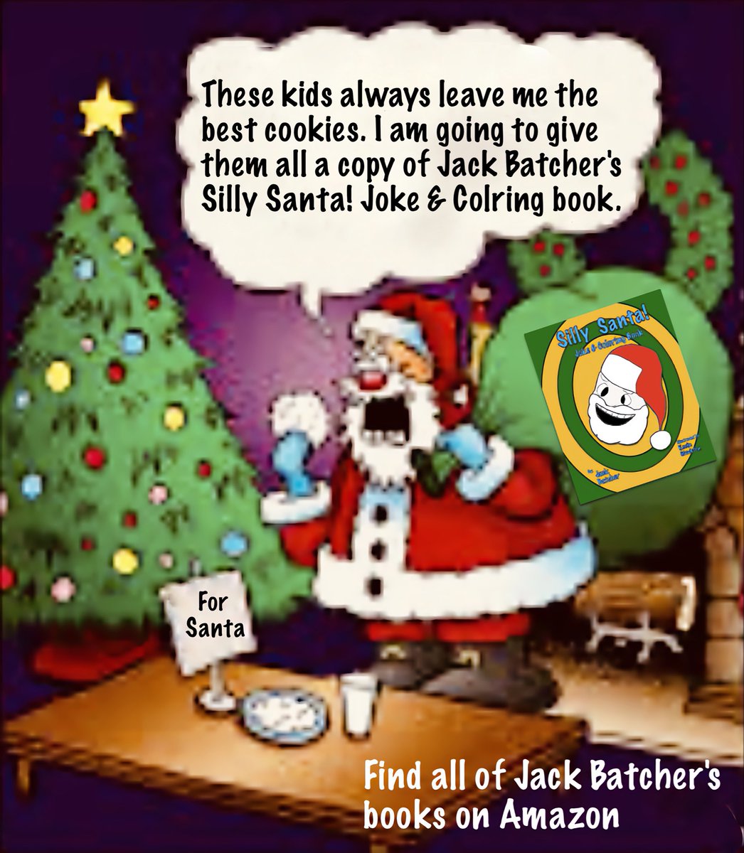 You can find Silly Santa! & more of Jack”s books on his Amazon Author page. You know books make a great gift, for yourself or someone else.
Here’s the page🎅🏻📚⛄️⬇️
amazon.com/stores/Jack%20…
#Christmasbooksforkids #books #Christmas2023 #giftideas2023 #Giveabook