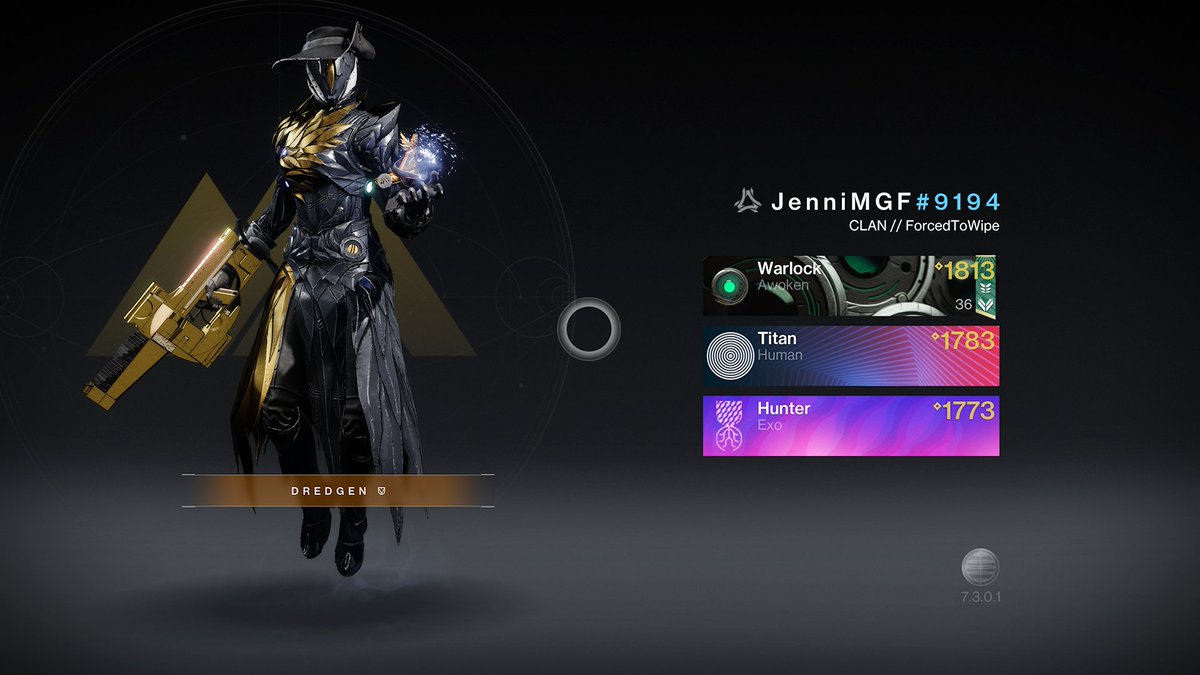 JenniMGF's tweet photo. @destiny_thememe I've been busy with a little baby (4.5 months now), but I always make time for Gambit.... For the memes of course. Usually try to gild it day 1, otherwise it's always done by the first weekend of the season 😅 bonus picture of gambit rank resets tracker on emblem and discord bot https://t.co/Mw4PlGFBvp