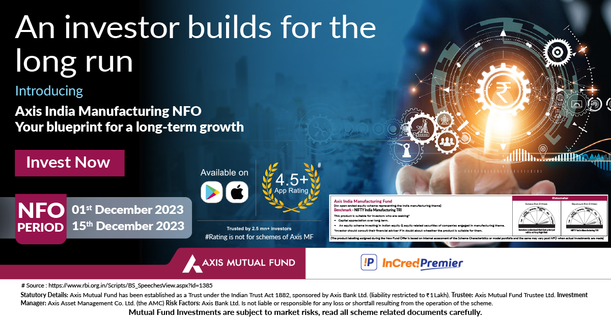 InCredPremier's tweet photo. InCred Premier brings you the opportunity to invest in Axis Manufacturing Fund and tap into India's growth potential. Don't miss out on the chance to be part of the industrial revolution.
Mail us on: contact.us@incredpremier.com #incredpremier #risewithconfidence #AxisMutualFund https://t.co/6KuczgA5Jb