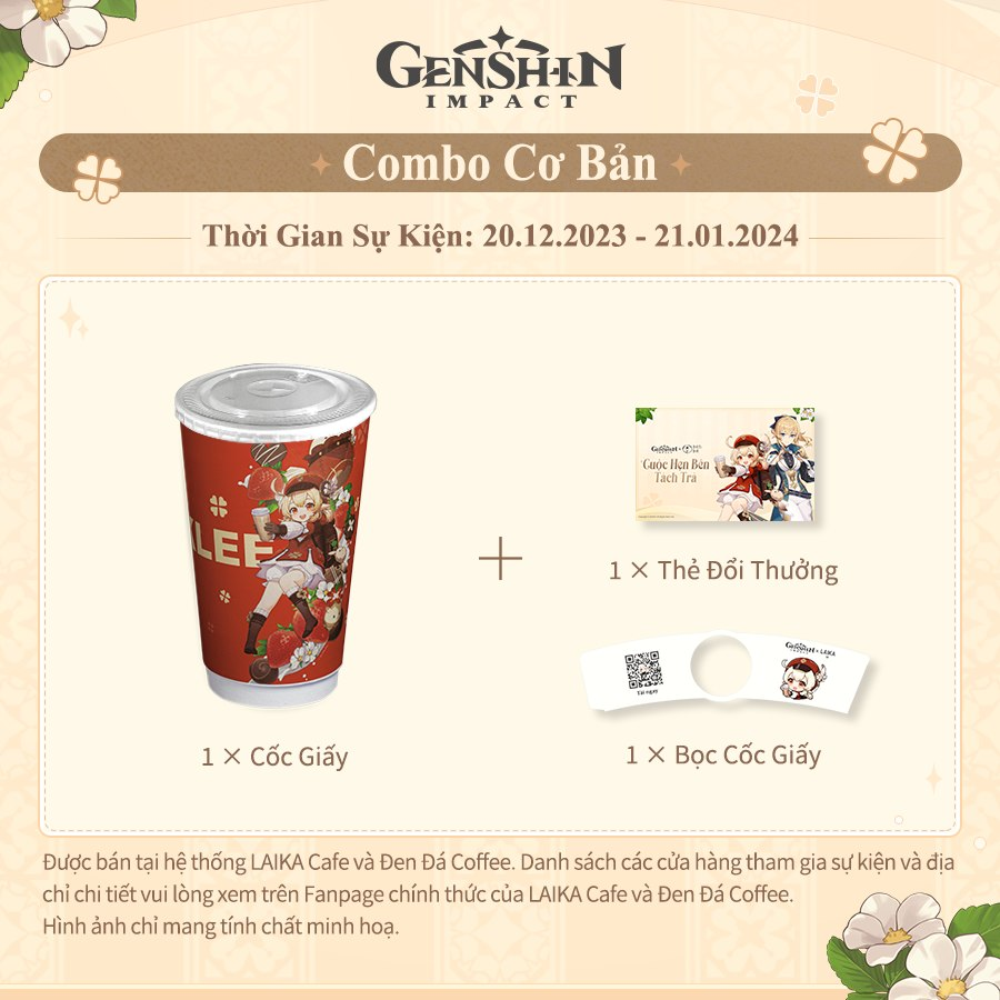 Genshin Impact x LiHO Tea in Malaysia and Singapore! Special