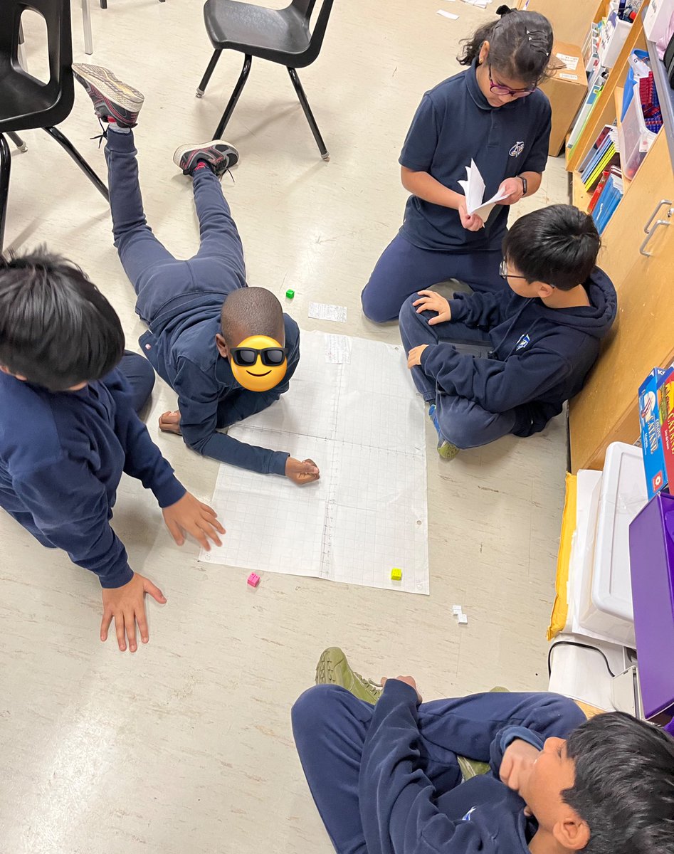 mrsnatashajones's tweet image. 🎮🧠 Exciting times in the classroom! Student groups showcasing creativity and math skills by designing a project-based game🚀 They've crafted instructions, game boards, and victory strategies for mastering the 4-quadrant grid. Learning meets fun! 🌐📚 #MathGames @OLVMWolverines