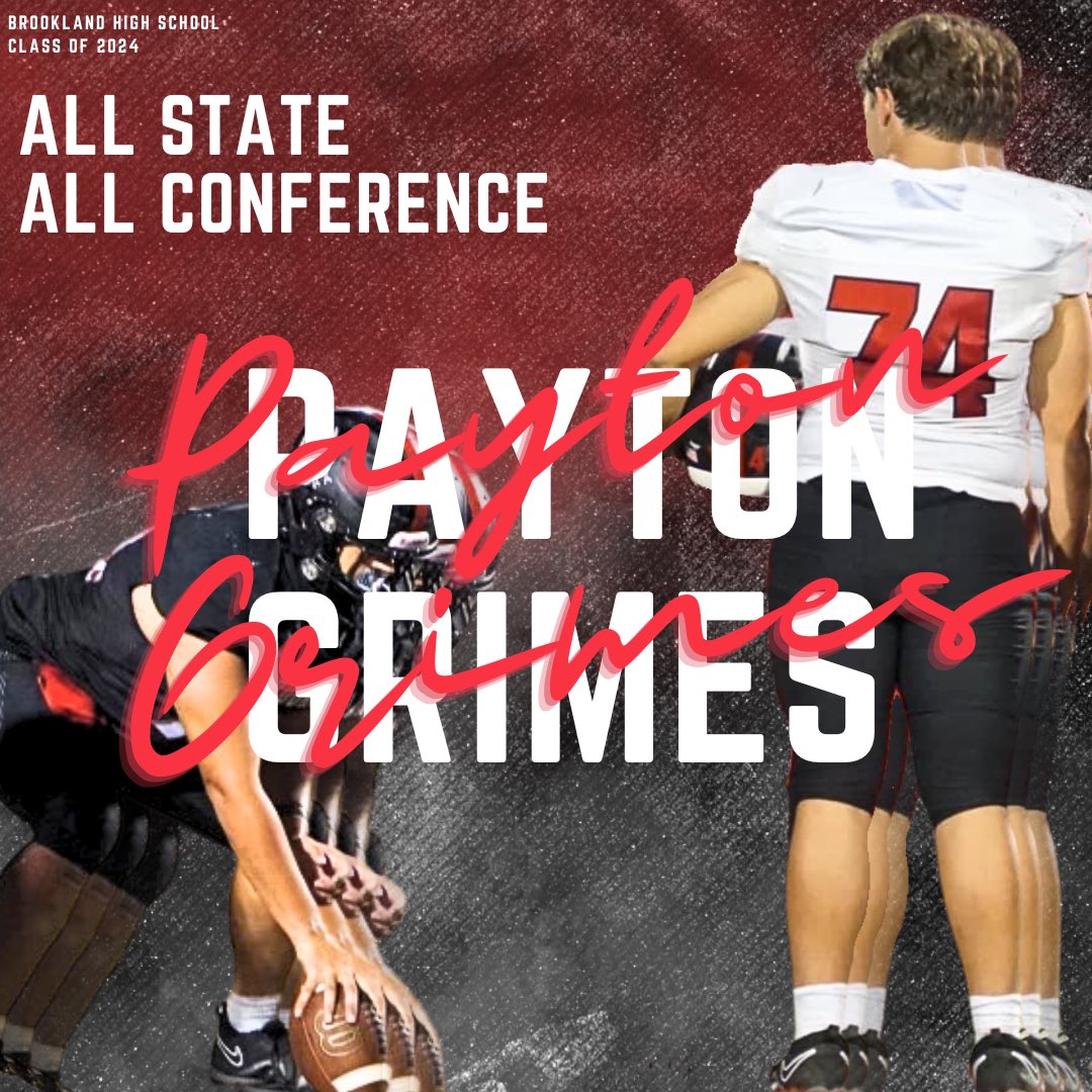 BrooklandFB's tweet photo. Congratulations to our guys that made All State and All Conference! We are so proud of you!!! @CadenWebbe @PaytonTGrimes @FelipeL2024 @JosephBC24 https://t.co/qIDz0i1J0a