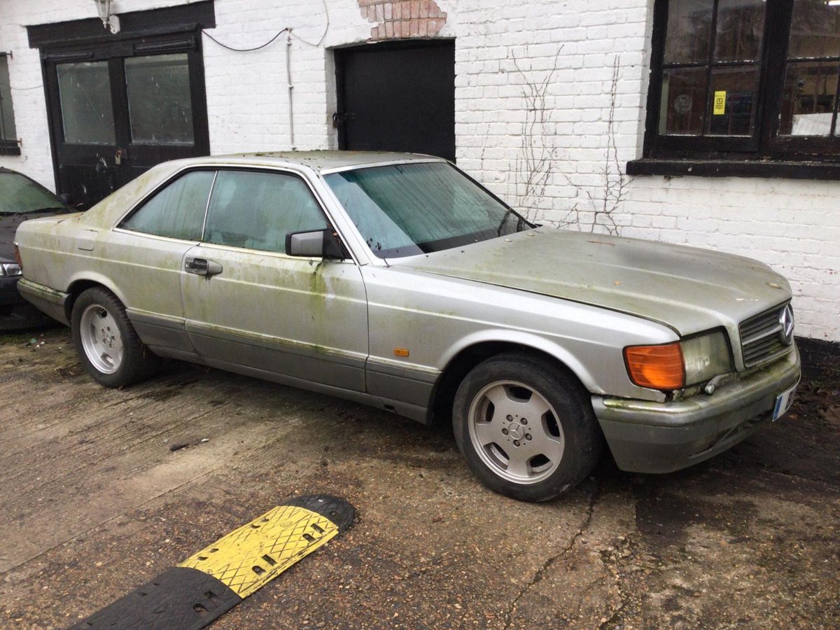 BarnFindsUK's tweet photo. Ad: Mercedes-Benz 420 SEC - "NOT DRIVEN FOR YEARS BUT DID DRIVE WELL"
On eBay here -->> https://t.co/jZdR34skn6
#MercedesBenz #420SEC #ClassicCar #LuxuryCar #CarCollectors #CarRestoration https://t.co/pQOkvW1v24