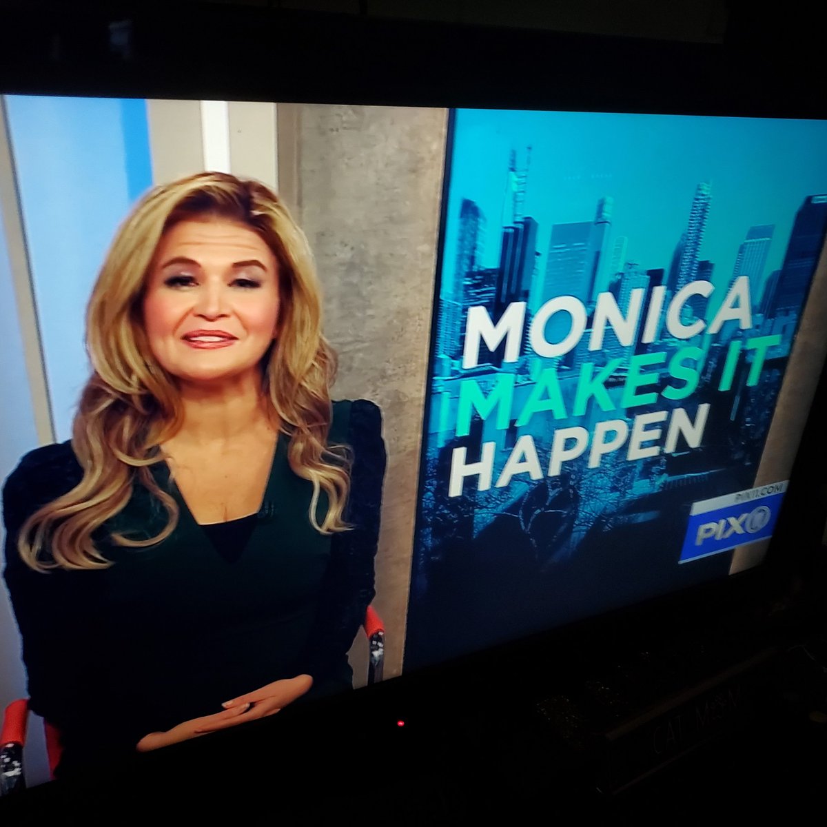 @monicamoralestv watching #monicamakesithappen on @PIX11News @monicamoralestv @GoyaFoods