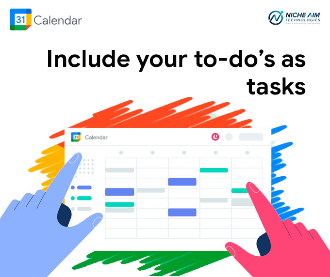 nicheaimtech's tweet photo. Don’t forget to include your to-do’s as tasks so you won’t forget to prioritize and accomplish them in a systematic and organized manner, ensuring a more efficient and productive workflow.

To learn more visit us at: https://t.co/Mi0iJVtfOS 

#GoogleWorkspace #Googlecalendar https://t.co/uEHWy60ULV