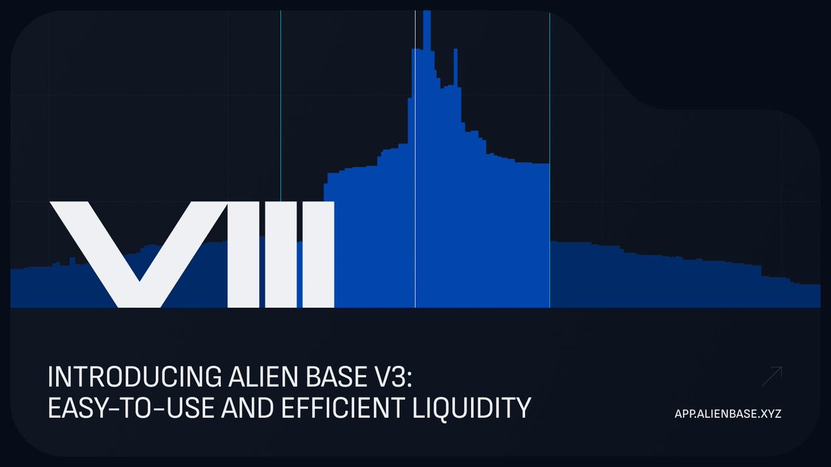 Alien Base V3 has landed, I repeat, Alien Base V3 has landed!

This massive upgrade introduces more efficient ranges for existing and new pairs like $TBTC and $TOSHI (and more to come soon 🤫).
Check the farms to make use of that juicy APR boost!

medium.com/@alienbase/int…