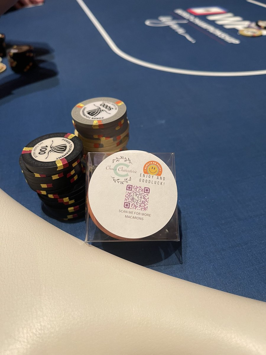 CaitlinComeskey's tweet photo. Thanks @choice1922 ! These look scrumptious to enjoy while hanging out with some fabulous gals here at the @wpt_global ladies event. https://t.co/j6HB1pBOdt