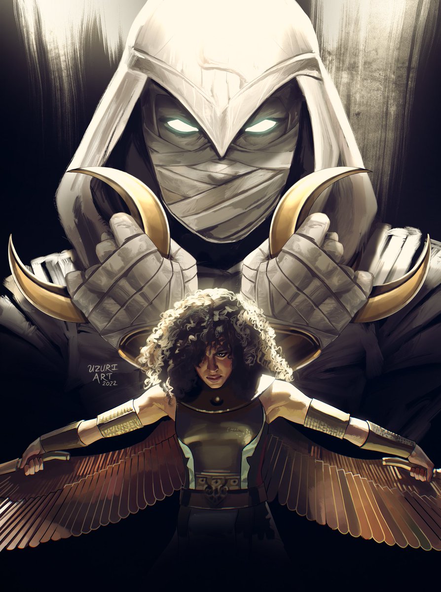 uzuriartonline's tweet photo. Moon Knight. Scarlet Scarab. https://t.co/xGfzAfodPn