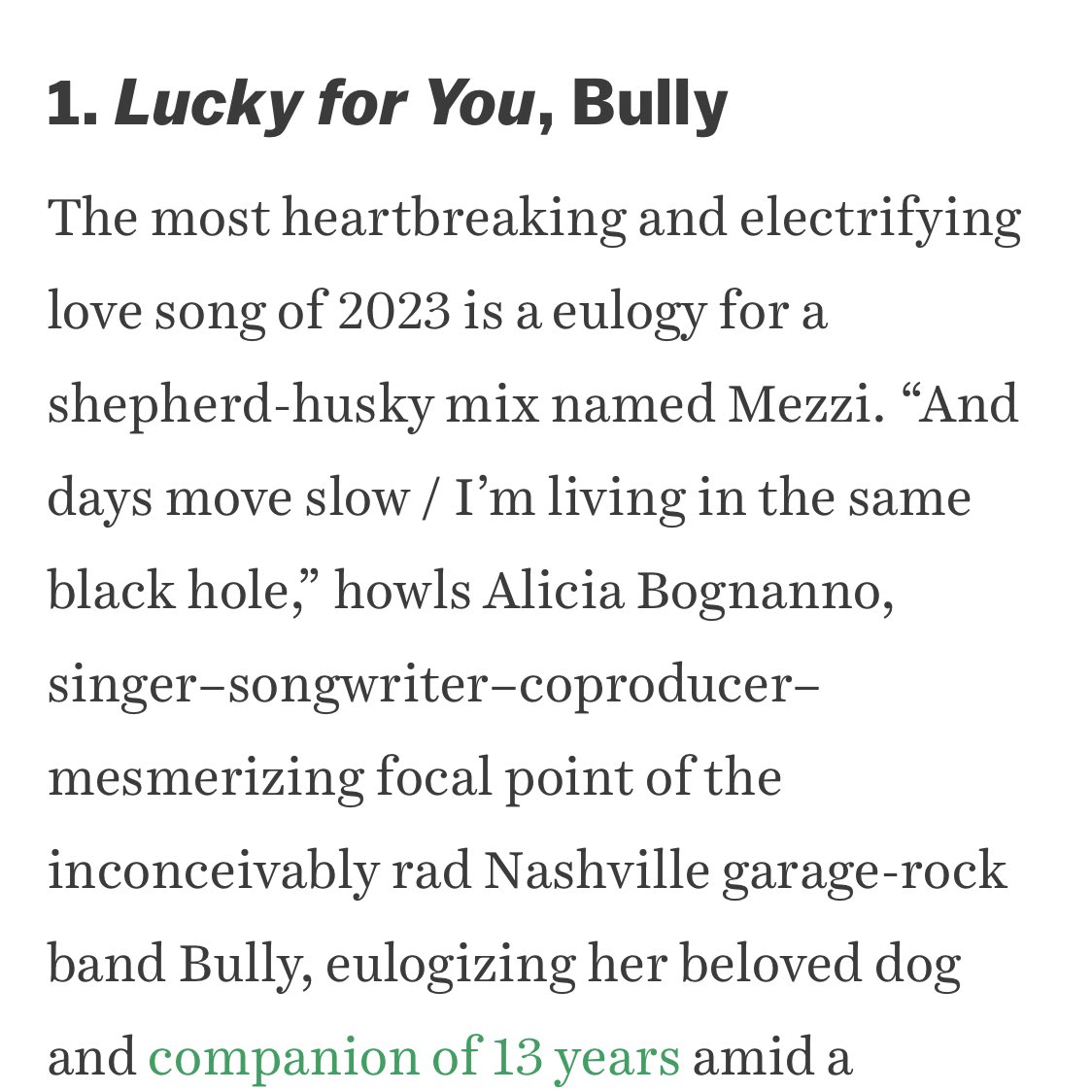The ringer gave lucky for you the album for the year 🥹🥹 thank you @ringer