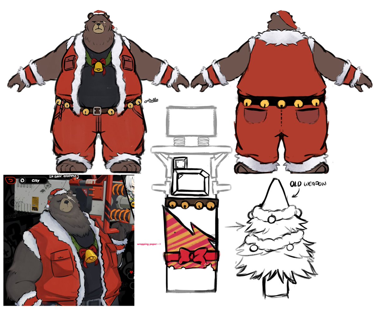 starbuchi's tweet photo. Here's the whole concept!
Christmas Ben Bigger!
#ZenlessZoneZero #BenBigger https://t.co/z7KTPk18mJ
