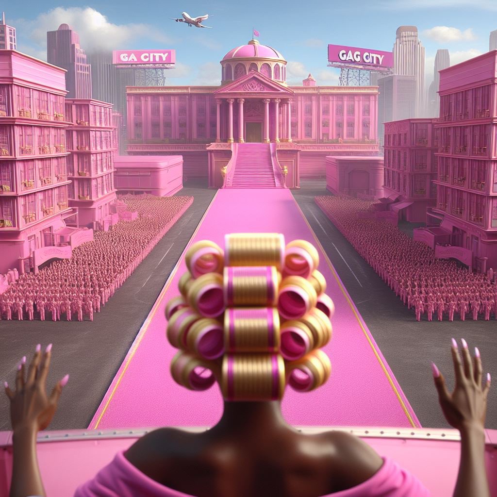 BarBiaGrande's tweet image. @Londonhilll has arrived at #GAGCITY in celebration of @NICKIMINAJ’s new album #PinkFriday2 out this Friday 🩷🎀🦄