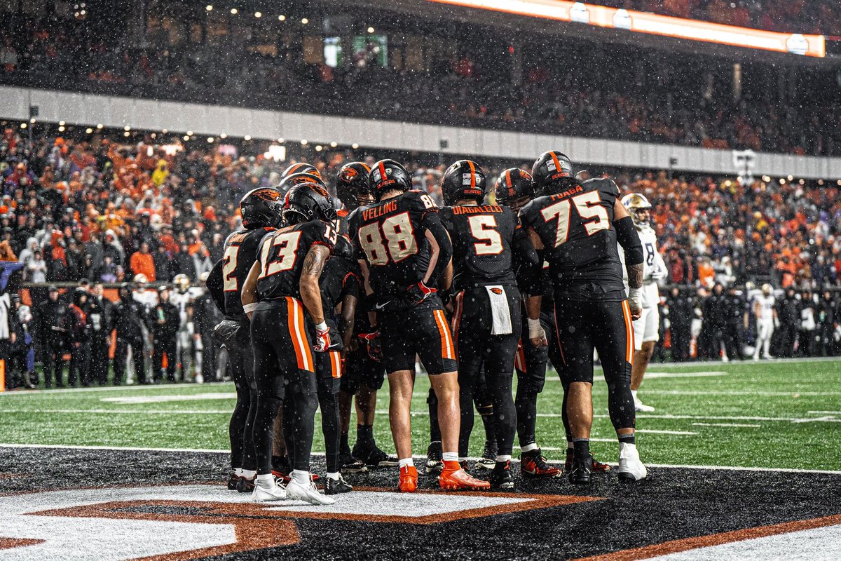 Thank you for everything Oregon State!!! Always and forever a Beav🖤🧡