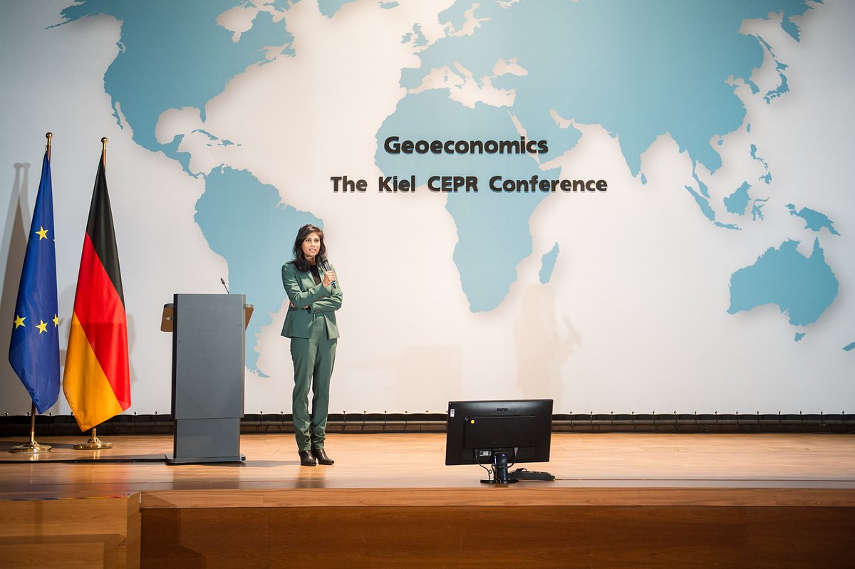 Read the speech by @GitaGopinath on Europe in a more fragmented world, upon receiving the Bernhard Harms Prize from the @kielinstitute: bit.ly/3Rm6UAw