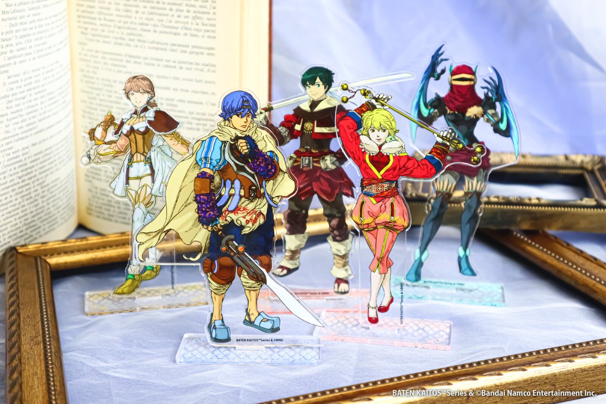 BatenKaitos バテンカイトス 楽天コレクション アクリルクロック