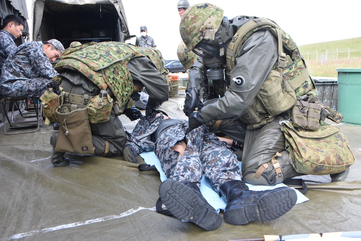 中特防は、令和5年度自衛隊統合演習(05JX)に参加し、第6即応機動連隊