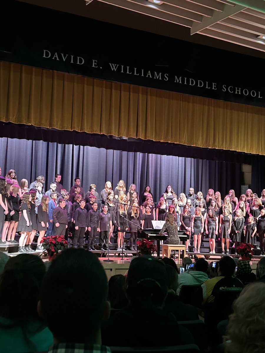 mrspalmermsd's tweet image. @DEWMiddleSchool 7th grade Chorus concert … excellent job by the students and Mrs. Kahn!  Especially proud of Chase Palmer!  @MontourSD