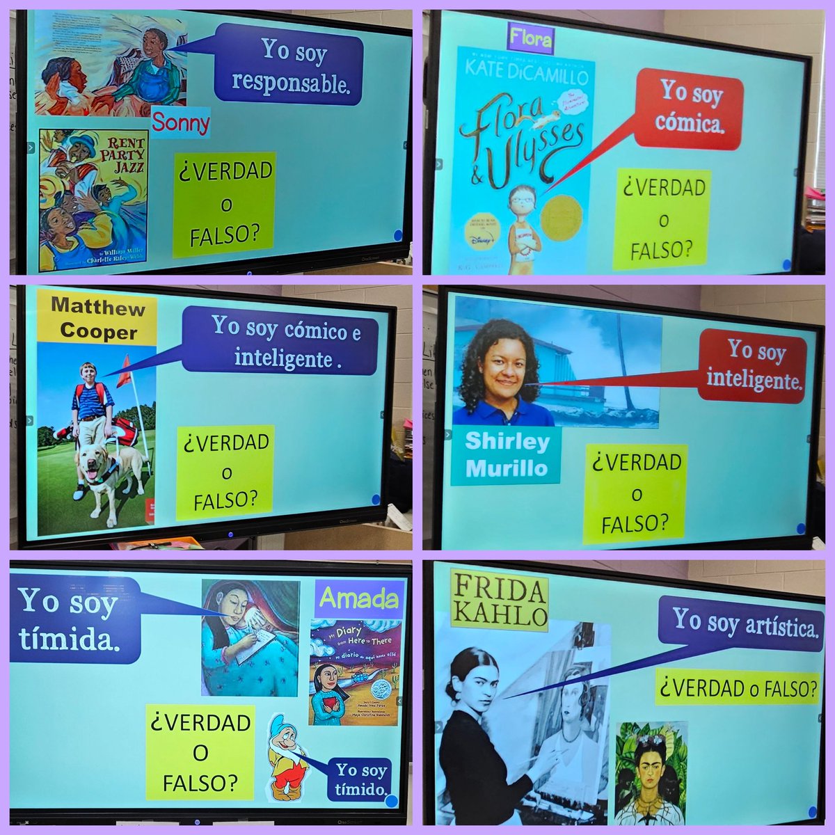 SraChupnick's tweet photo. Mr. Mills' Gr4 students @LyonsMill used internal character traits in Spanish to describe themselves from stories they read in ELA! 
@BCPS_Passport @OWLteamBCPS @bcpstv @BaltCoPS @BCPS_ELA @MyriamYarbrough #MarylandSealOfBiliteracy #CollegeAndCareerReady #LanguageIsLiteracy https://t.co/gD4j8dS1dG