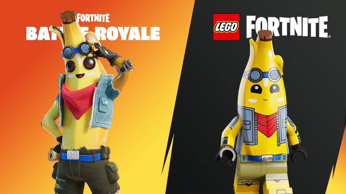 FireMonkey's tweet photo. Adventure Peely will be in the Item Shop in 12 hours. https://t.co/W3luCoJBHK