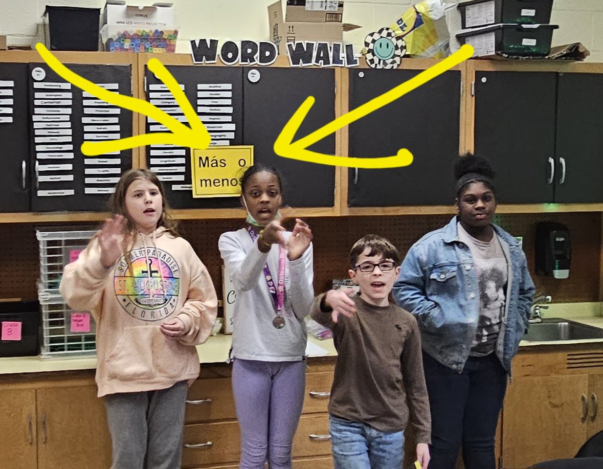 SraChupnick's tweet photo. Gr5 students @ChatsworthSch used listening, speaking, reading skills, &amp; movement in the room to express lunch preferences in Spanish! 
@BCPS_Passport @OWLteamBCPS @BaltCoPS @bcpstv @MyriamYarbrough @BCPSPhysEd  #MarylandSealOfBiliteracy #CollegeAndCareerReady #LanguageIsLiteracy https://t.co/UT5iztm8Ll