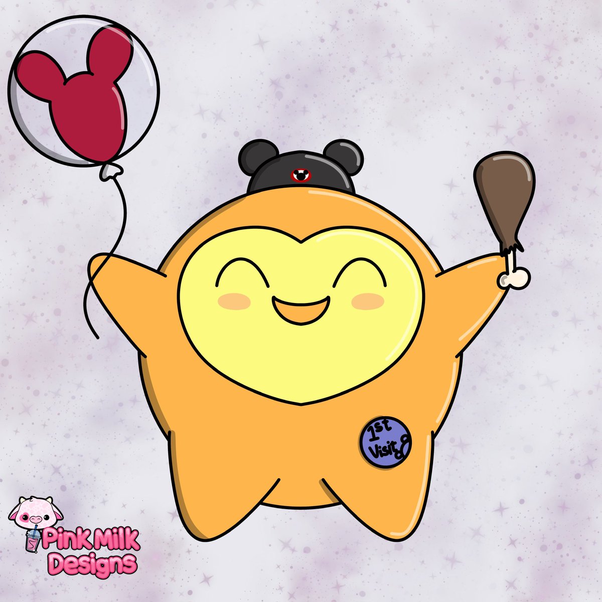PinkMilkDesigns's tweet photo. I’ve not even had the chance to watch Wish yet but I’m OBSESSED with Star! 

They’re the cutest little thing ever!!1

#wish #disneyfanart #wishfanart #WishMovie https://t.co/rr4cuXn5w5