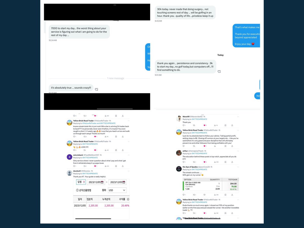 korinek_trades's tweet photo. This is the result of discipline

25 alerts, 25 wins

Not a single loss in 25 trades

I waited

Waited for my A+ setup/edge

1560% in returns given 

I’ve retired members from their full time jobs

Turned surgeons/doctors into traders

Blessed 🙏 https://t.co/unURaO0F0R