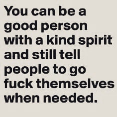 Absofuckinglutely! 😊