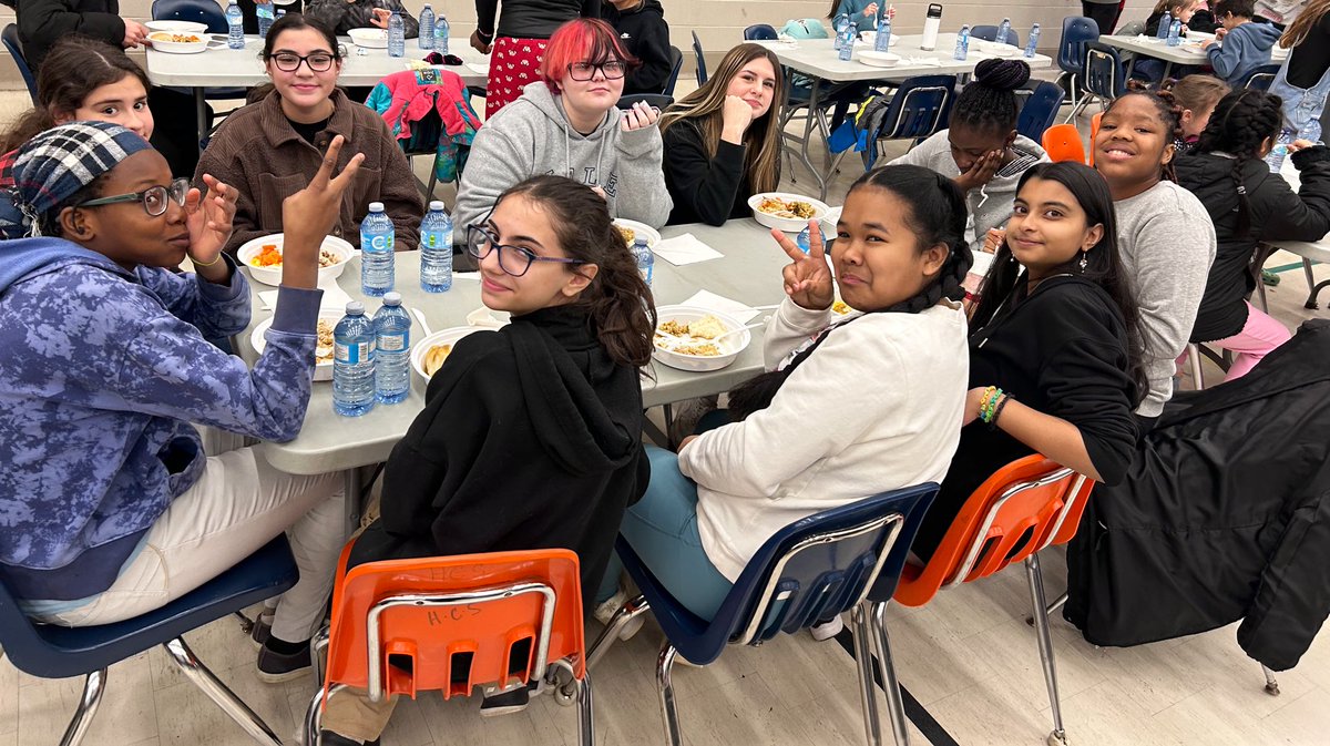 MsGriceM's tweet photo. Students had a great time at our Christmas Mass and Lunch today! Thank you so much to everyone who made this possible. @hcbrantford https://t.co/NmiiZ7Cx9n