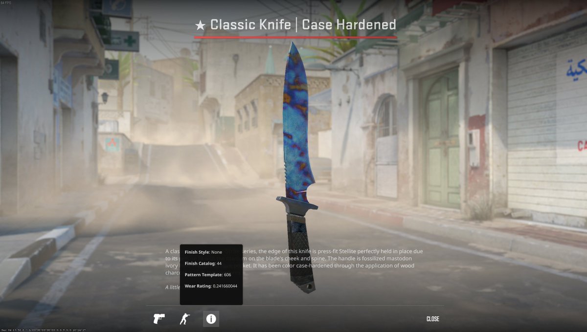 Pat_FPS's tweet photo. Mate unboxed this. Just wondering how much it would be worth. I believe it is a tier 4 Blue gem not sure if you get much mark up on those. https://t.co/wPUUXqfrrD