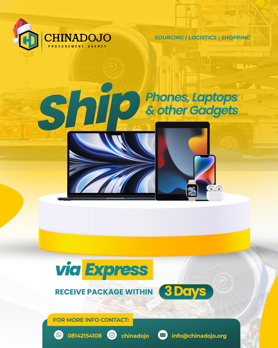 Chinadojo1688's tweet photo. Gadget Express: Your devices deserve the fast lane! Ship phones, laptops, and more, and get them in your hands within 3 days! 🚀📦 #ExpressTech https://t.co/P22xtrarhh