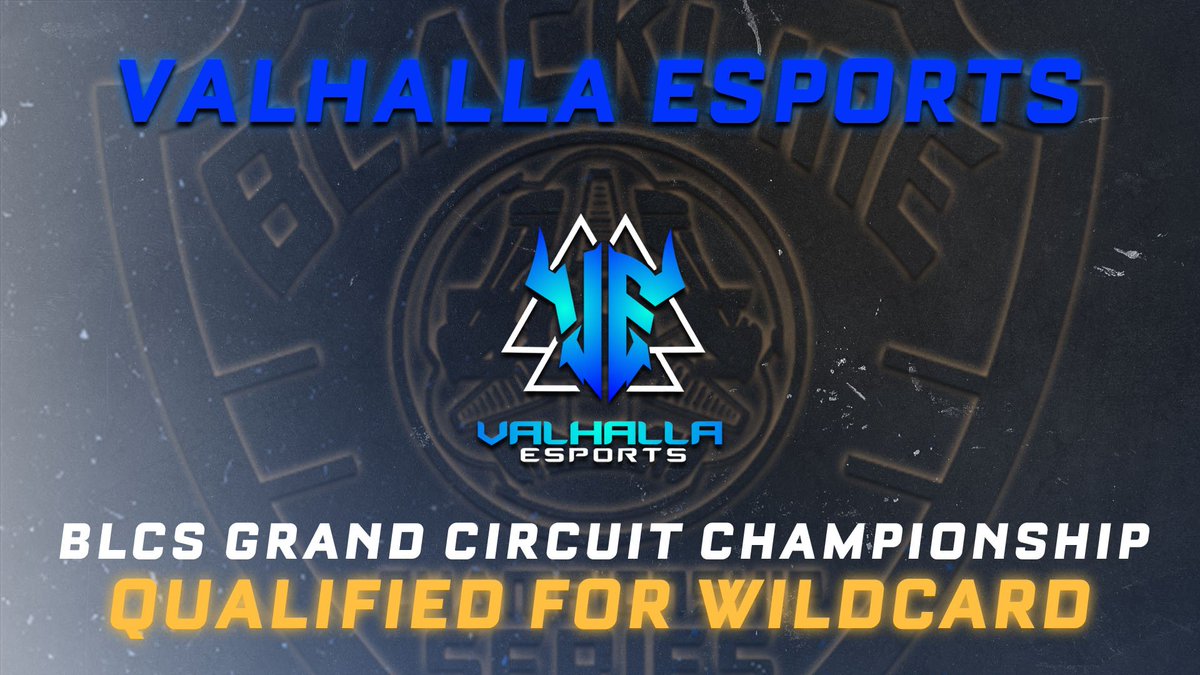 Following the results of the <a href="/BlackLineCS/">Black Line Championship Series</a> 2023 Grand Circuit Fall Major, <a href="/vhallaEsports/">Valhalla Esports</a> have qualified for the 2023 Grand Circuit Championship Wildcard!

🚗 <a href="/Mack2rl/">Mack</a> 
🚗 <a href="/Univers66881362/">Universe</a> 
🚗 <a href="/Legendarythicc1/">Legendarythicc</a>