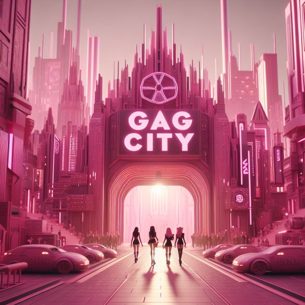blckpinkpic's tweet photo. 🚨BLACKPINK has arrived in GAG CITY! https://t.co/DmcCT8spnC